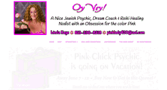 Desktop Screenshot of nicejewishpsychichealer.com